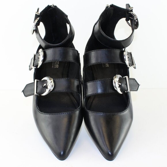 Killstar Gothic Moon Crest Oracle Flats Womens (US 9/EU 40) - Picture 2 of 10